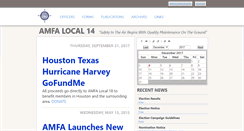 Desktop Screenshot of amfa14.org